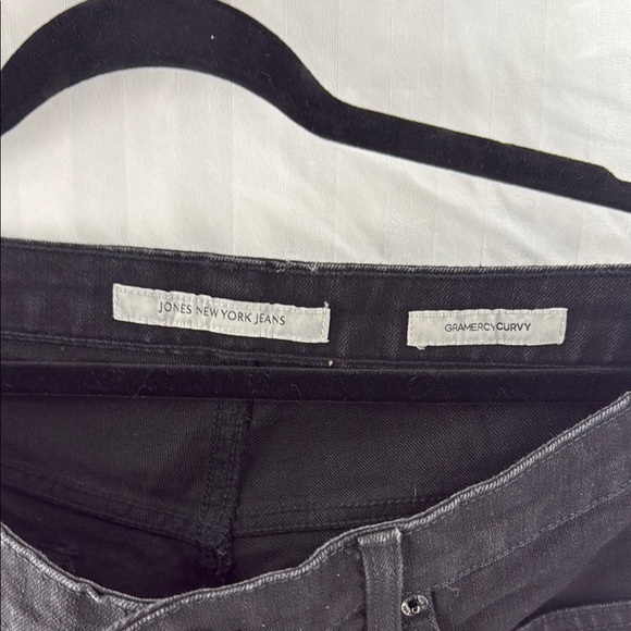 Jones New York Jeans Gramercy Curvy Black size 18W - Picture 2 of 10